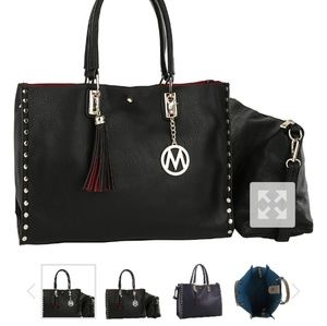 MKF Collection Isa Satchel Handbag